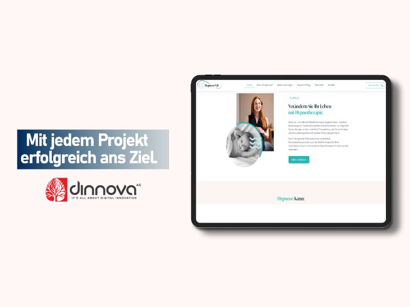 Webseitenentwicklung für Hypnose Wil